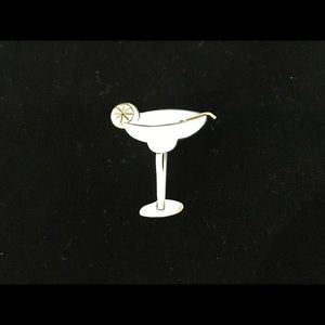 VINTAGE 925 FAR FETCHED COCKTAIL MARGARITA PIN